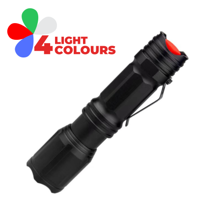 Takticka svitilna Myers Power TFL-221 se 4 barvami svetla