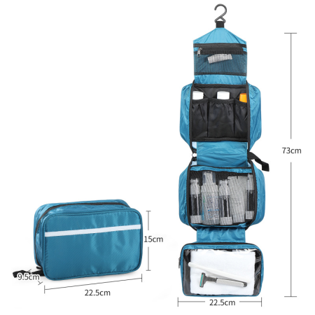 Foldable Toilet Bag Partizan Tactical FTB-3 Light Blue