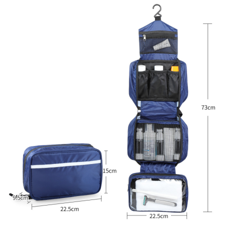 Foldable Toilet Bag Partizan Tactical FTB-3 Navy Blue