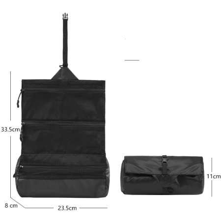 Foldable Toilet Bag Partizan Tactical FTB-4 Black