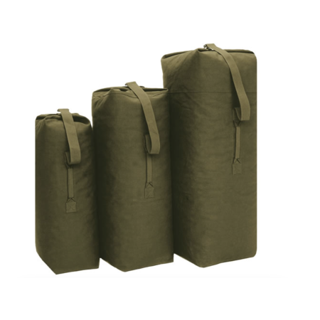 Velká bavlněná taška na zavazadla Mil-Tec US Cotton Duffle Bag Olivová.