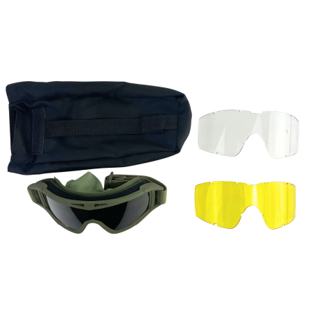 Balisticka maska Partizan Tactical TGM-2 Ballistic  Olive