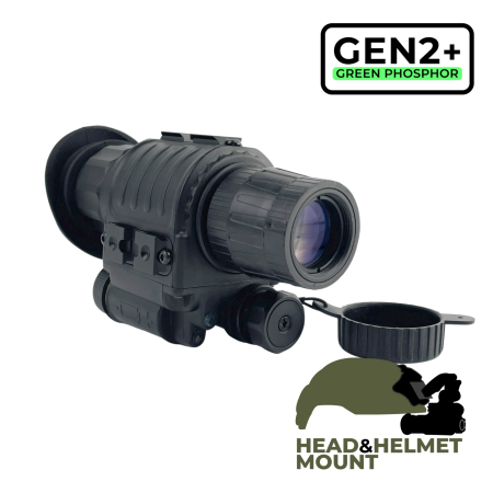 GEN2+ Ork Hunter PVS-14 Binokular nocniho videni (s montazi na prilbu a hlavu)