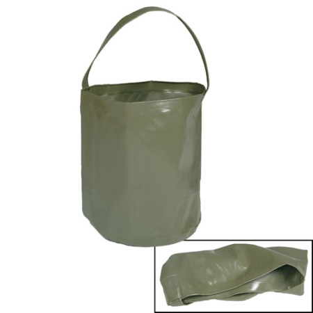 Skladaci vodni kbelik Mil-Tec 10 l Olivovy