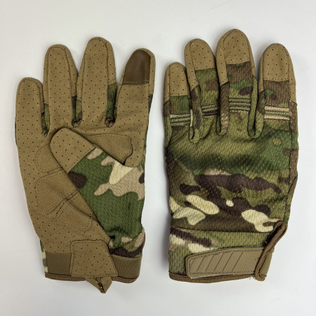 Takticke rukavice (celopalcove) FF 5 Camo Velikost: M