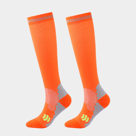 Kompresní ponožky - Oranžové Velikost: L/XL