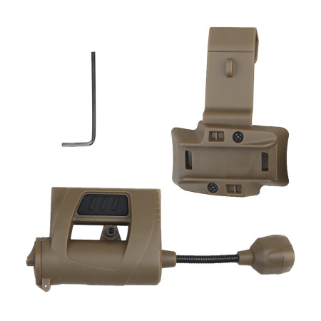 Takticka baterka na prilbu Partizan Tactical THL-1 Coyote