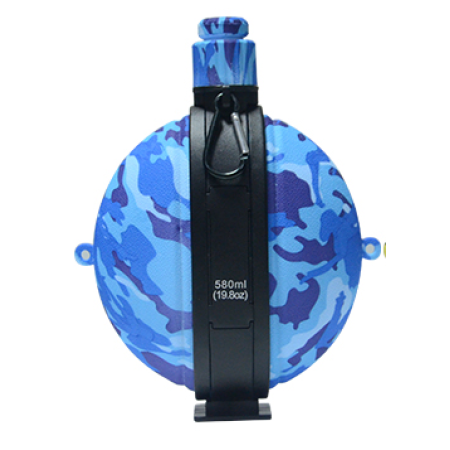 Skládací lahev s karabinou KT-580 Camo Blue