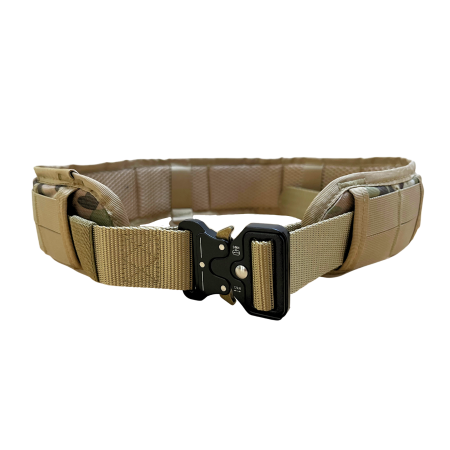 Taktický nylonový opasek MOLLE s kovovou přezkou Partizan Tactical Belt2 Camo