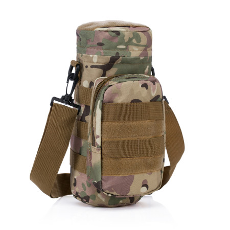 Pouzdro na lahev s kapsou MOLLE Partizan Tactical WB Camo