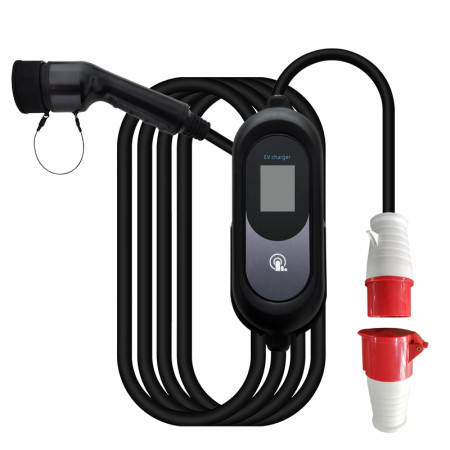 Přenosná nabíječka pro elektromobily Elvix PMAC 4656 T2-3P16-CEE 11KW 7M, nabíjecí stanice EV