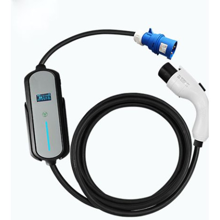 Přenosná nabíječka pro elektromobily Elvix PMAC 4959 T2-1P32 7KW 5M, nabíjecí stanice EV